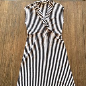 Blue stripe dress
